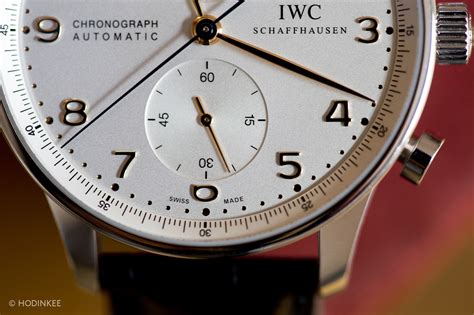 hands on the IWC 3714